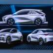 Perodua MyEV rendered based on EMO EV concept, showing a production-ready, all-electric next-gen Myvi