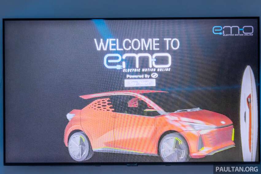 Perodua EMO EV study previews all-electric Myvi – up to 350 km range, 300 kW fast charging, 80% in 20 mins 1608629