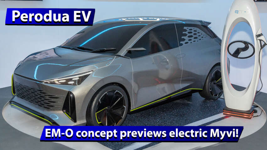 Perodua EMO EV study previews all-electric Myvi – up to 350 km range, 300 kW fast charging, 80% in 20 mins 1608765