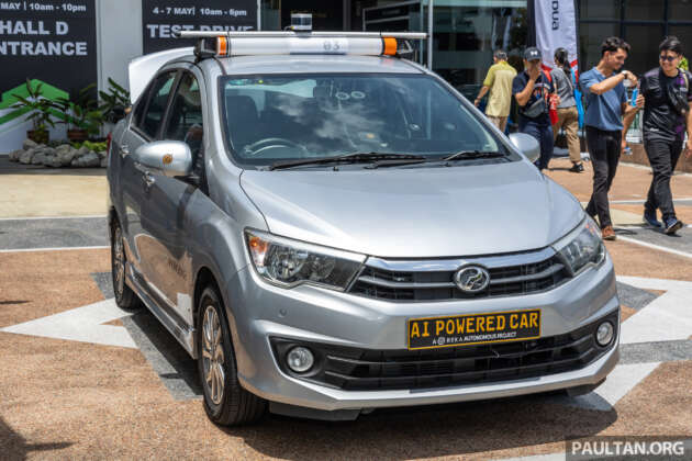 Perodua Bezza pemanduan autonomous oleh Reka — projek AI untuk perisian dan pembelajaran mesin