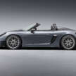 Porsche 718 Spyder RS debuts – 500 PS/450 Nm 4.0L NA flat-six open-top sibling to 718 Cayman GT4 RS