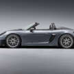 Porsche 718 Spyder RS debuts – 500 PS/450 Nm 4.0L NA flat-six open-top sibling to 718 Cayman GT4 RS