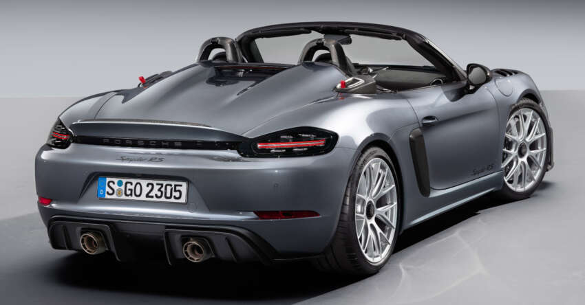 Porsche 718 Spyder RS debuts – 500 PS/450 Nm 4.0L NA flat-six open-top sibling to 718 Cayman GT4 RS 1611597