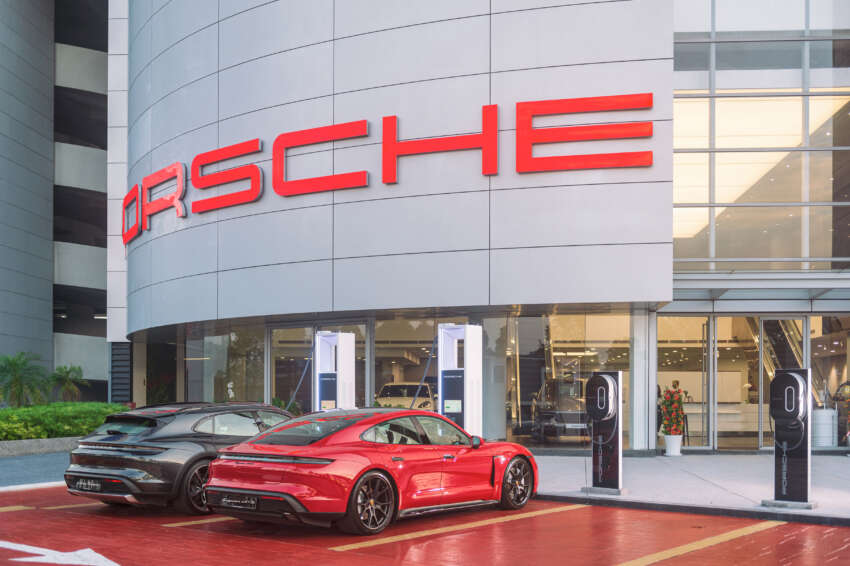 Porsche Centres in Malaysia gain upgraded 350 kW DC High Performance Chargers; solar car port in Penang 1611354
