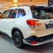 2023 Subaru Forester facelift now cheaper in Malaysia, from RM164k  to RM186k OTR – specs unchanged