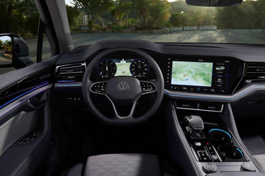 2023 Volkswagen Touareg facelift – new IQ.Light HD LED headlamps, illuminated rear logo, 3.0L V6 engines 1617479