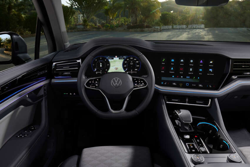 2023 Volkswagen Touareg facelift – new IQ.Light HD LED headlamps, illuminated rear logo, 3.0L V6 engines 1617480
