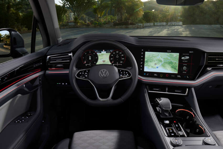 2023 Volkswagen Touareg facelift – new IQ.Light HD LED headlamps, illuminated rear logo, 3.0L V6 engines 1617481