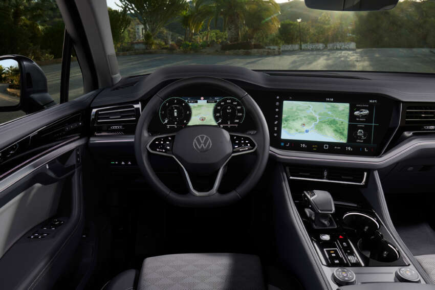 2023 Volkswagen Touareg facelift – new IQ.Light HD LED headlamps, illuminated rear logo, 3.0L V6 engines 1617483