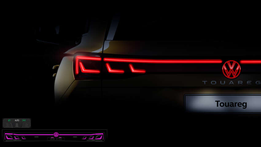 2023 Volkswagen Touareg facelift – new IQ.Light HD LED headlamps, illuminated rear logo, 3.0L V6 engines 1617495