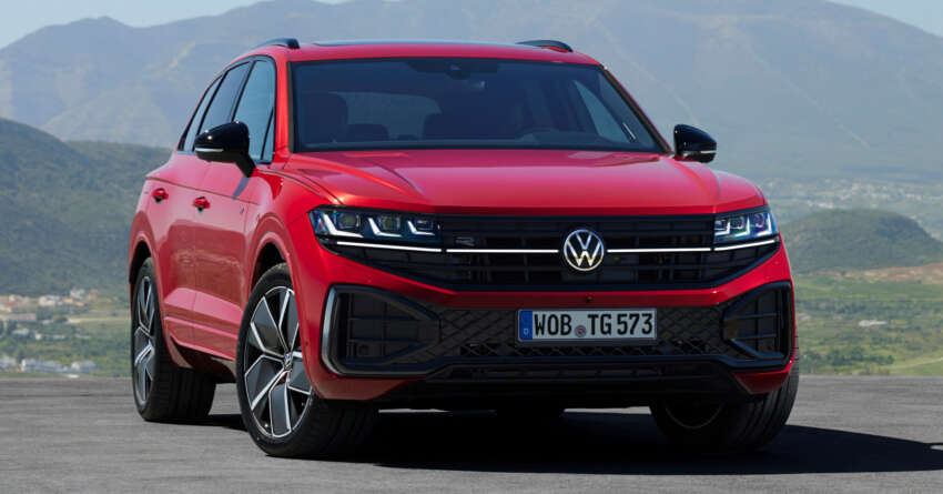 2023 Volkswagen Touareg facelift – new IQ.Light HD LED headlamps, illuminated rear logo, 3.0L V6 engines 1617408