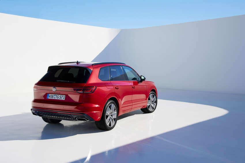 2023 Volkswagen Touareg facelift – new IQ.Light HD LED headlamps, illuminated rear logo, 3.0L V6 engines 1617428