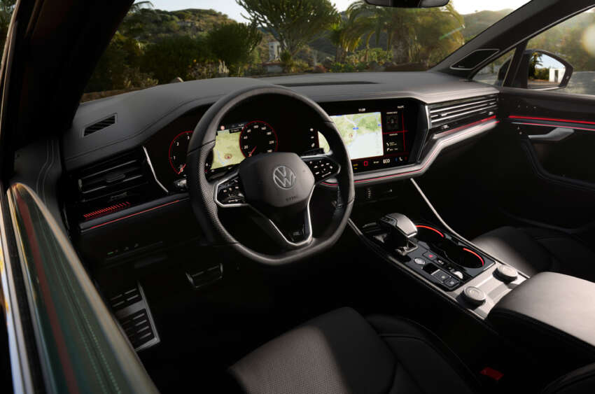 2023 Volkswagen Touareg facelift – new IQ.Light HD LED headlamps, illuminated rear logo, 3.0L V6 engines 1617436