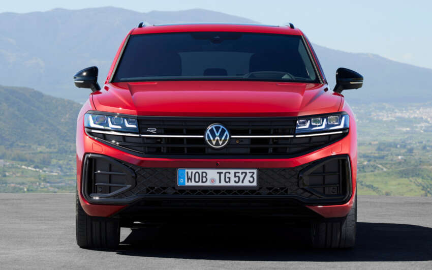 2023 Volkswagen Touareg facelift – new IQ.Light HD LED headlamps, illuminated rear logo, 3.0L V6 engines 1617410