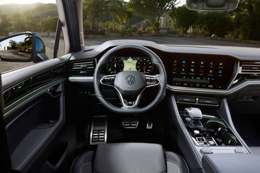2023 Volkswagen Touareg facelift – new IQ.Light HD LED headlamps, illuminated rear logo, 3.0L V6 engines 1617443