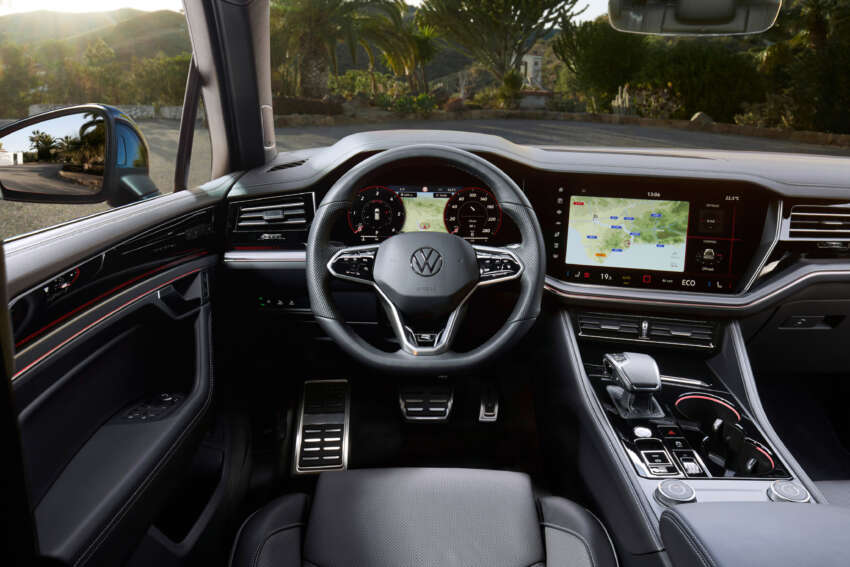 2023 Volkswagen Touareg facelift – new IQ.Light HD LED headlamps, illuminated rear logo, 3.0L V6 engines 1617444