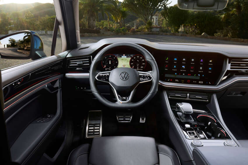 2023 Volkswagen Touareg facelift – new IQ.Light HD LED headlamps, illuminated rear logo, 3.0L V6 engines 1617445