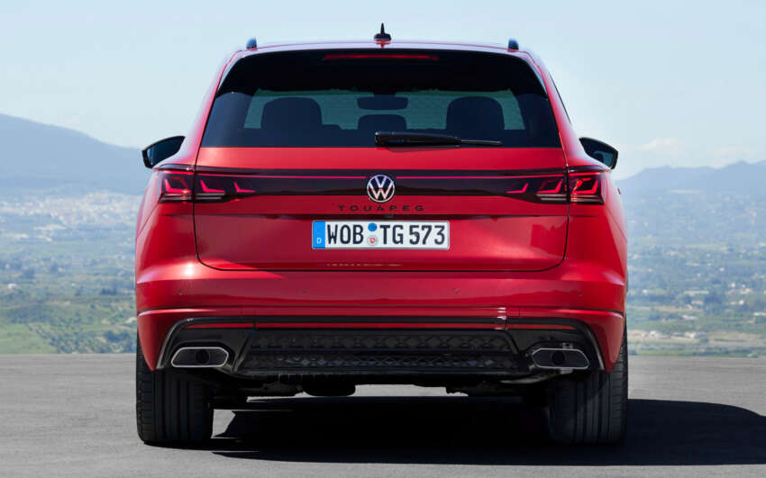 2023 Volkswagen Touareg facelift – new IQ.Light HD LED headlamps, illuminated rear logo, 3.0L V6 engines 1617411