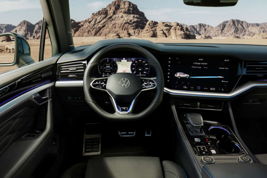 2023 Volkswagen Touareg facelift – new IQ.Light HD LED headlamps, illuminated rear logo, 3.0L V6 engines 1617548