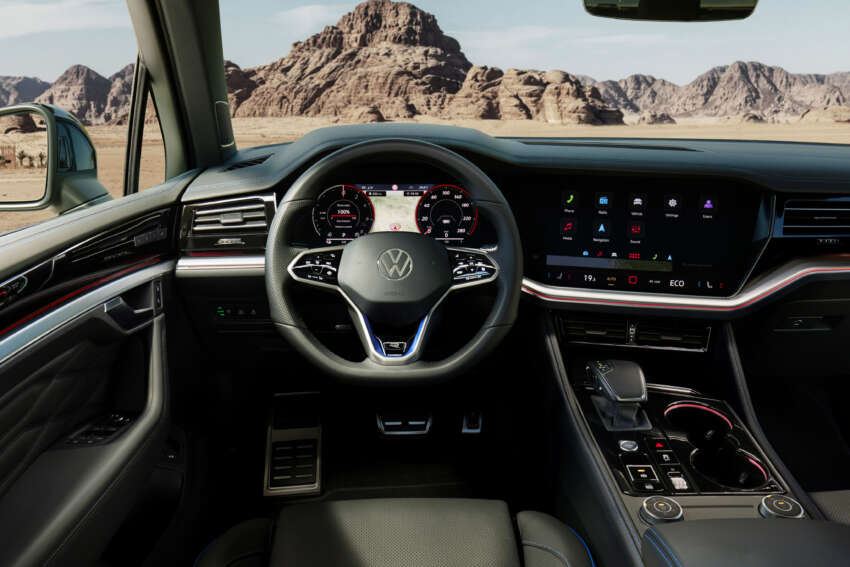 2023 Volkswagen Touareg facelift – new IQ.Light HD LED headlamps, illuminated rear logo, 3.0L V6 engines 1617550