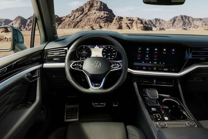2023 Volkswagen Touareg facelift – new IQ.Light HD LED headlamps, illuminated rear logo, 3.0L V6 engines 1617553