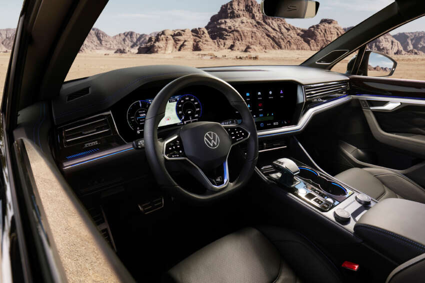 2023 Volkswagen Touareg facelift – new IQ.Light HD LED headlamps, illuminated rear logo, 3.0L V6 engines 1617556