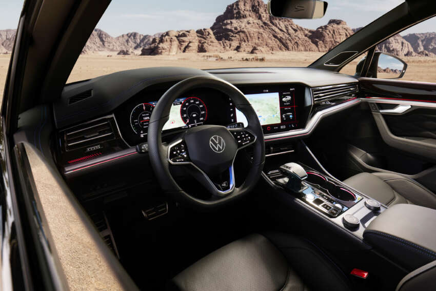 2023 Volkswagen Touareg facelift – new IQ.Light HD LED headlamps, illuminated rear logo, 3.0L V6 engines 1617557
