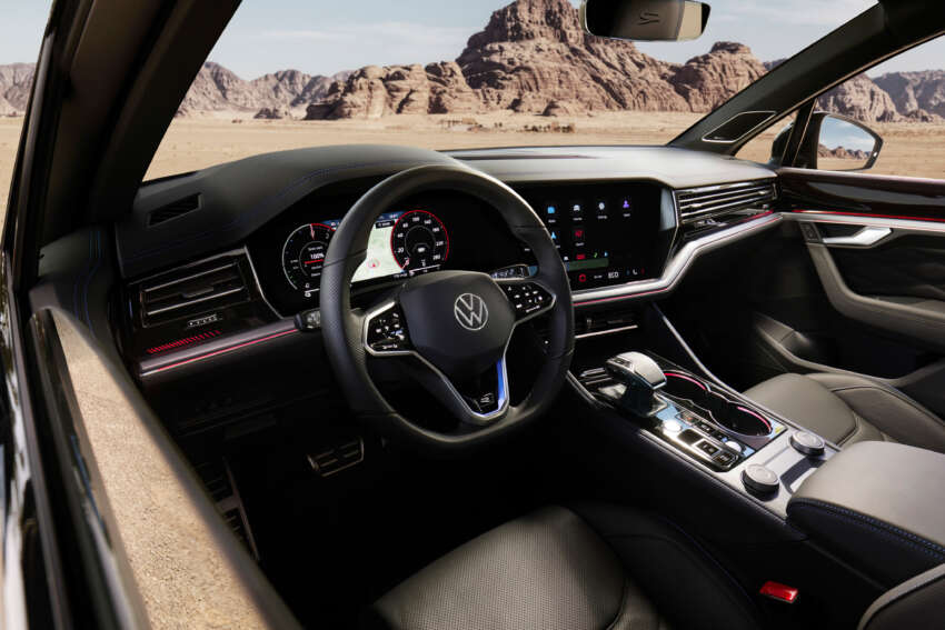 2023 Volkswagen Touareg facelift – new IQ.Light HD LED headlamps, illuminated rear logo, 3.0L V6 engines 1617558