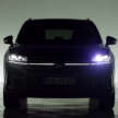 2023 Volkswagen Touareg facelift teased before May 24 debut – IQ.Light headlamps, illuminated rear logo