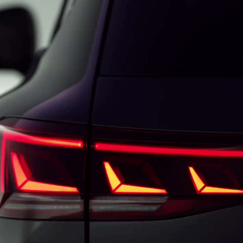 2023 Volkswagen Touareg facelift teased before May 24 debut – IQ.Light headlamps, illuminated rear logo 1617029