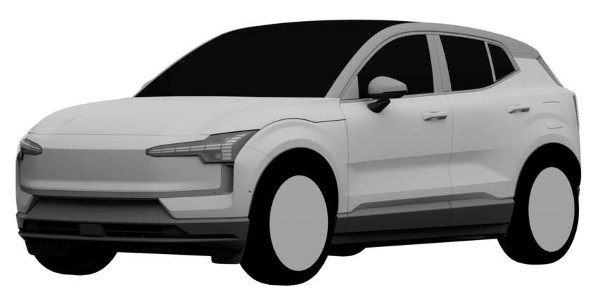 2023 Volvo EX30 teased – brand’s smallest EV SUV to debut on June 7; leaked patents show cues from EX90 1611424