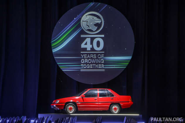 Proton celebrated its 40th anniversary yesterday – landmark cars grace X90 launch, special edition soon?