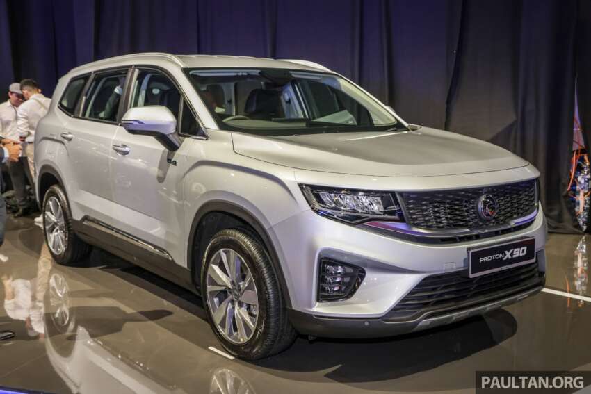 Proton X90 SUV launched, priced from RM123,800 to RM152,800 – 6 or 7 seats, 1.5L TGDi 48V mild-hybrid 1610226