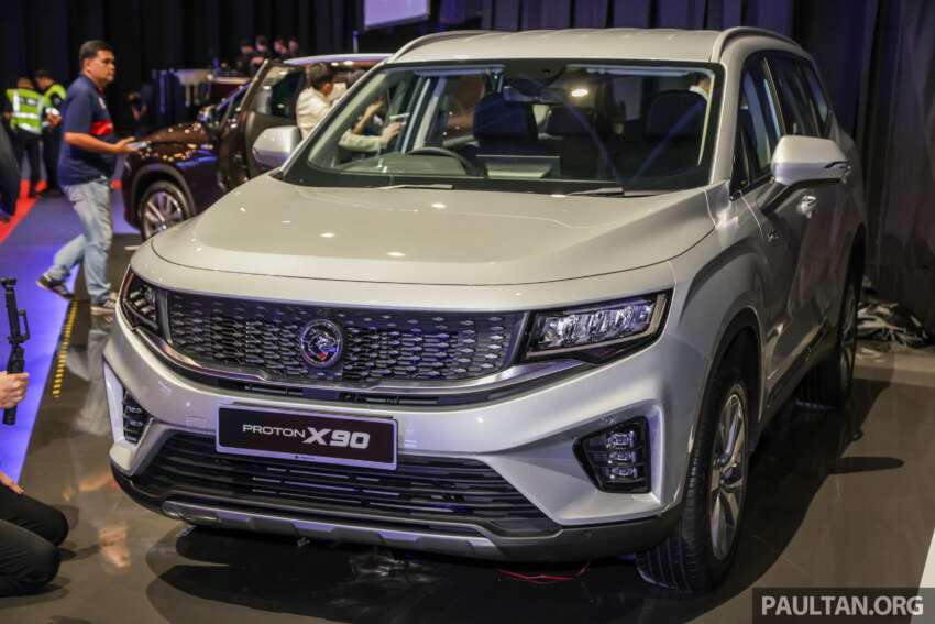 Proton X90 SUV launched, priced from RM123,800 to RM152,800 – 6 or 7 seats, 1.5L TGDi 48V mild-hybrid 1610227