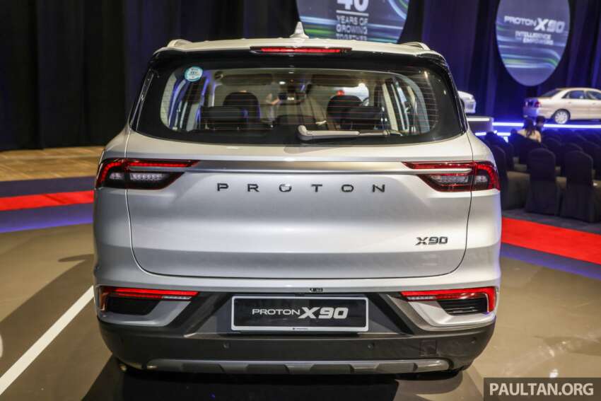 Proton X90 SUV launched, priced from RM123,800 to RM152,800 – 6 or 7 seats, 1.5L TGDi 48V mild-hybrid 1610230