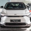 Toyota bZ4X in Malaysia soon – already testing on local roads; UMW Toyota to install chargers by launch