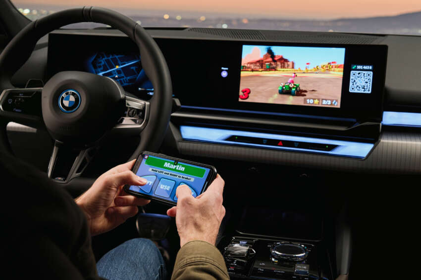 2024 BMW 5 Series, i5 first to get AirConsole – in-car gaming platform coming to other models via update 1618712