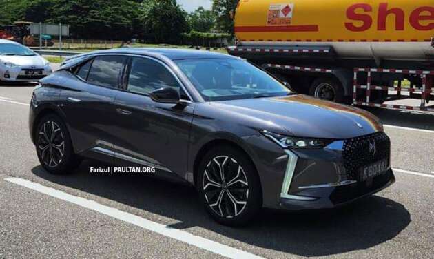 DS4 dikesan sedang diuji di jalan raya di Malaysia