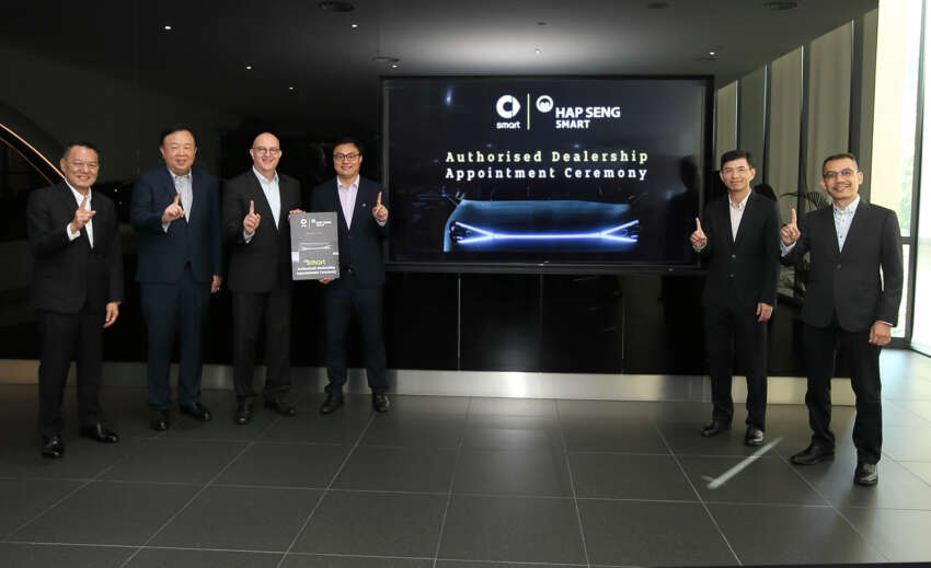 Hap Seng Smart appointed as Pro-Net dealer: smart #1 EV to be sold in Mercedes-Benz showrooms fr Q4 2023 1611676
