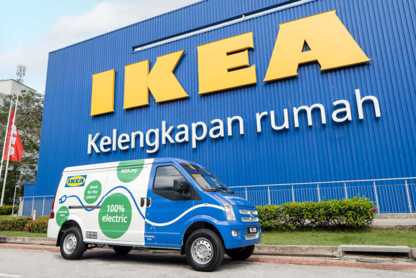 IKEA Malaysia deploys DFSK EC35 EV van for last-mile deliveries – all stores to get EV chargers by 2025 1613205