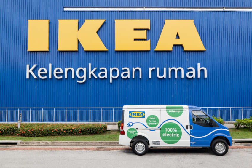 IKEA Malaysia deploys DFSK EC35 EV van for last-mile deliveries – all stores to get EV chargers by 2025 1613208