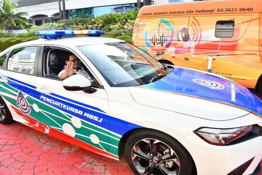 MBSJ gets Honda Civic FE patrol car – 1.5L turbo sedan with ‘Penguatkuasa’ livery to roam Subang 1615385