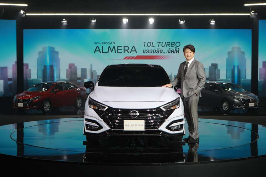 2023 Nissan Almera facelift debuts in Thailand – four variants, 1.0L turbo 3-cylinder petrol; from RM73k 1613619