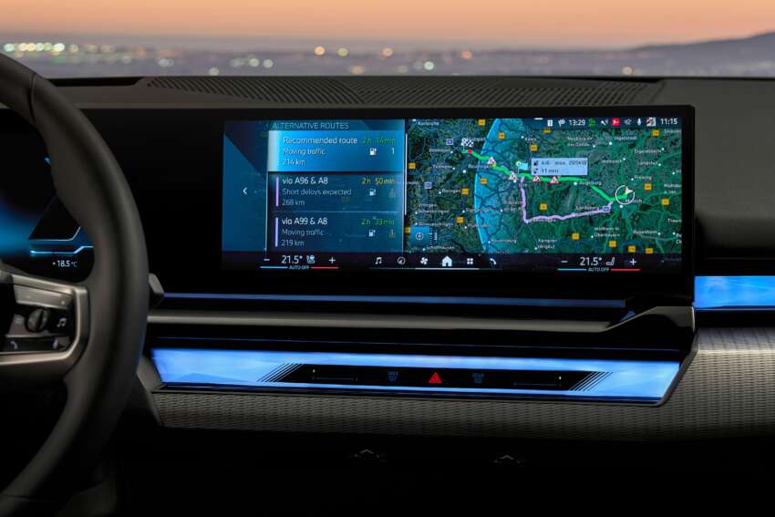 BMW i5 and 2024 BMW 5 Series G60 – M60 xDrive with up to 601 hp; AirConsole brings in-car gaming 1617656
