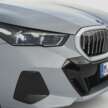BMW i5 G60E – specs listed on Malaysian website; eDrive40, M60 xDrive; up to 601 PS, 582 km EV range