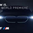 BMW i5 and 5-Series G60 to debut May 24 8pm GMT+8