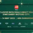 Enjoy great offers and plenty of exceptional deals at Sime Darby Motors’ Raya event this May 12-14