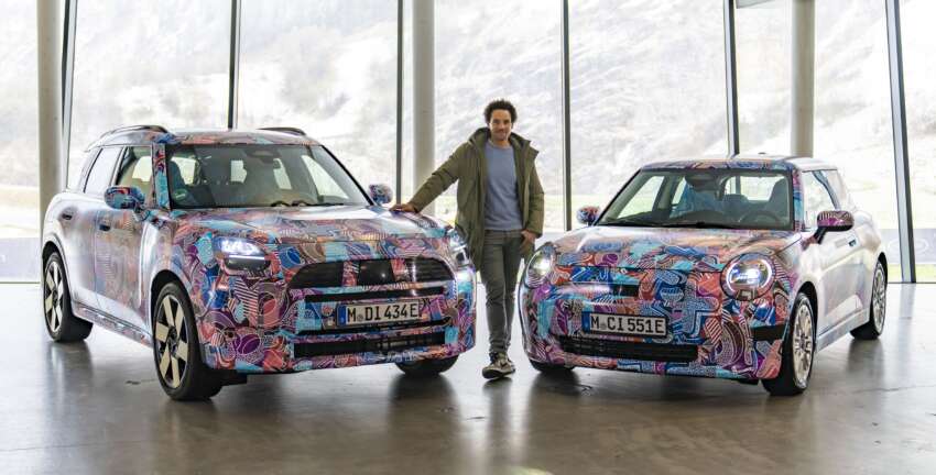 New MINI Cooper and Countryman teased side by side 1611658