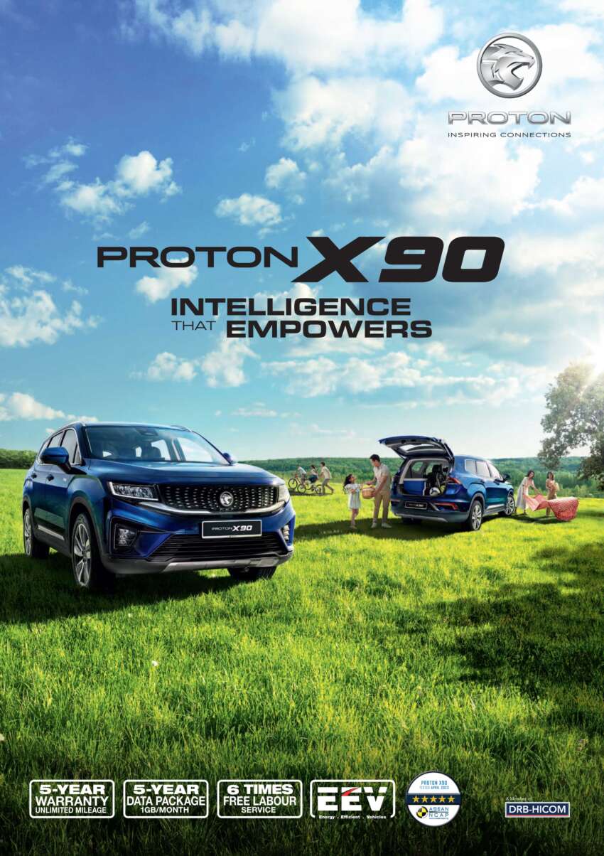 Proton X90 SUV launched, priced from RM123,800 to RM152,800 – 6 or 7 seats, 1.5L TGDi 48V mild-hybrid 1610209