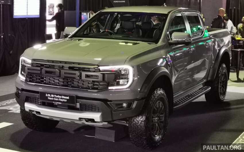 2023 Ford Ranger Raptor 2.0L Bi-Turbo diesel variant launched in Malaysia; 210 PS/500 Nm, RM249k OTR 1623311